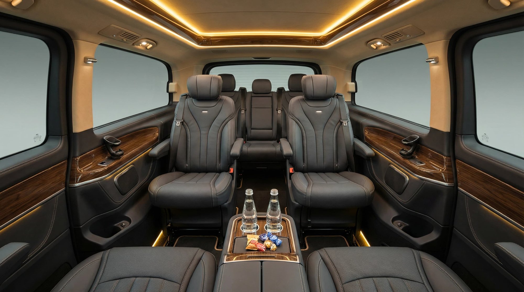 Intérieur van luxe Jibni