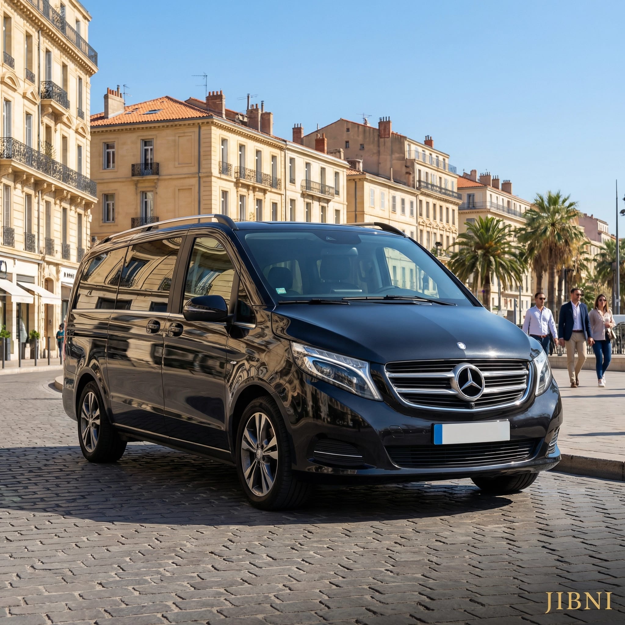 Mercedes Vito Jibni chauffeur privé Marseille